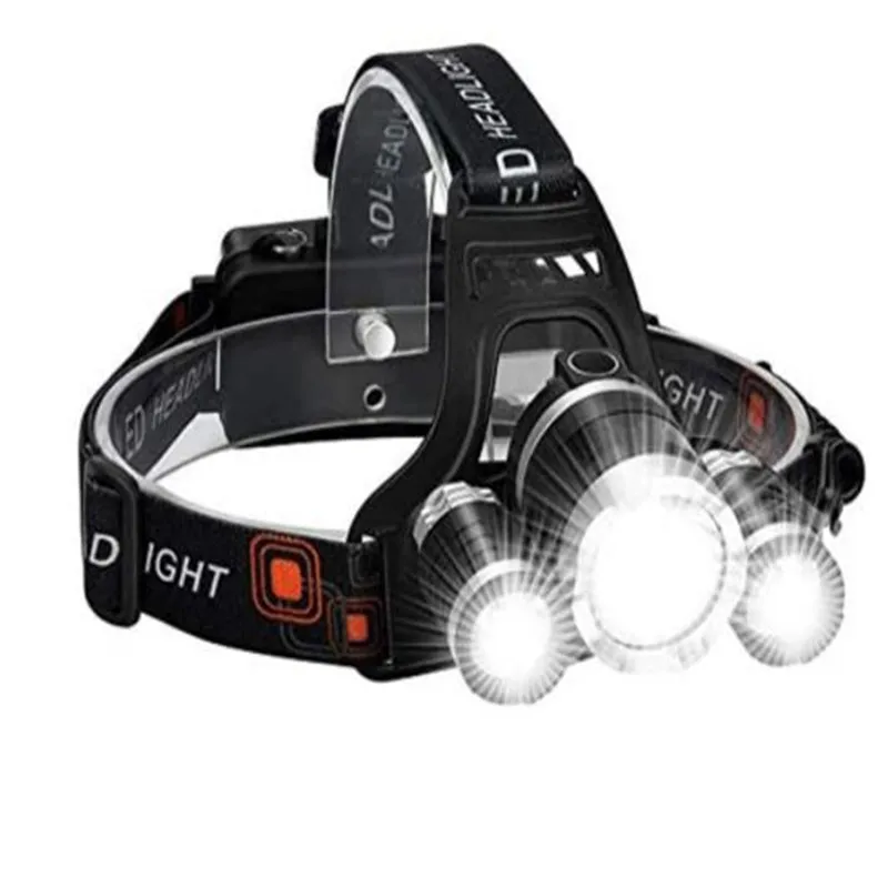 NEW Light from the led head lamp holder put type helmet miner's multi-functional waterproof flashlight fishing head lamp