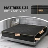 Queen Mattress,12 Inch Queen Size Mattress in A Box with Independent Pocket Spring,Memory Foam Hybrid Mattress,Pressure Reliving 6