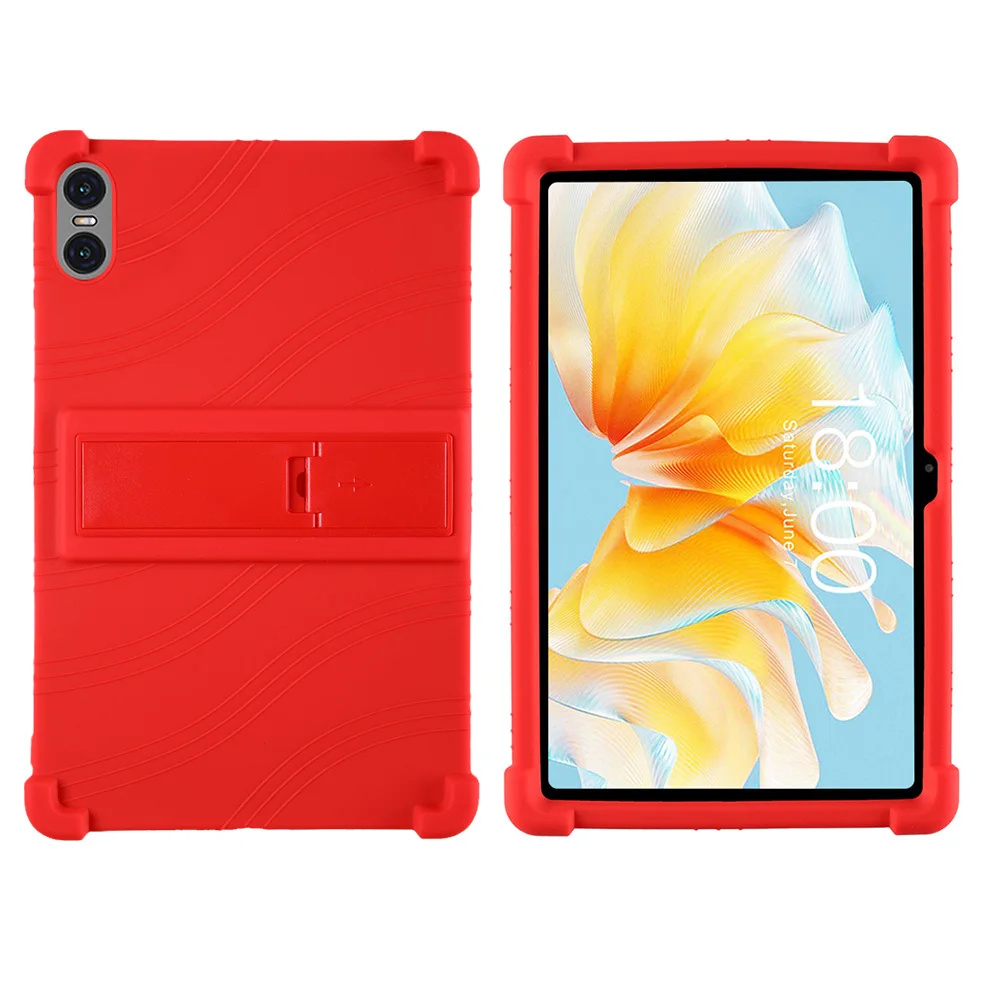 Premium Adjustable Stand Case with Multi-Angle Soft Silicone Cover