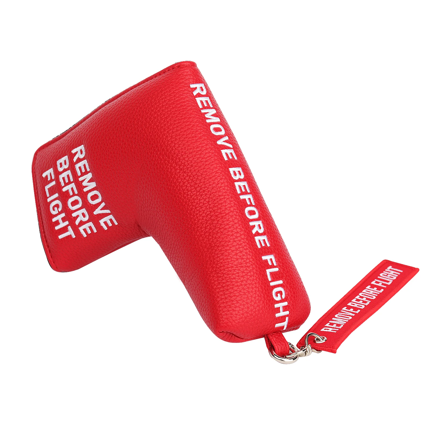 Couvre Tête De Putter Lame En Cuir Rouge Vintage – Protection Golf Rétro