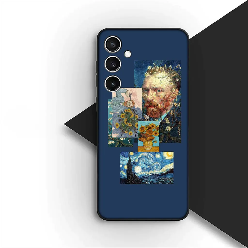 Starry Night Van Gogh Art Premium Phone Case Cover