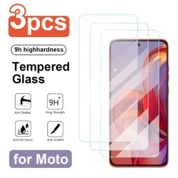 Premium Tempered Glass Screen Protector (3 - Pack) for PET (Moto G54)