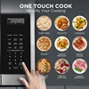 BLACK+DECKER EM044KB19 Over The Range Microwave Oven with One Touch, 1000 Watts, 400 CFM and Sensor Cooking, OTR 1.9 Cu.ft 2