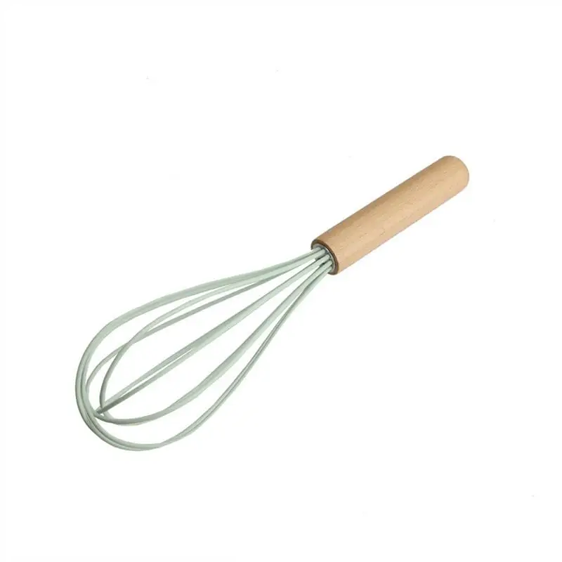Silicone Kitchenware Cooking Utensils Set Non-stick Cookware Spatula Shovel Egg Beaters Wooden Handle Kitchen Cooking Tools