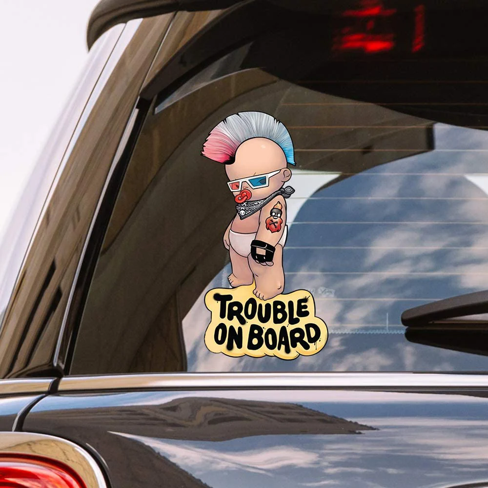 Car Reflective Stickers Car Door Stickers Car Sticker Film Car Sticker Car Stickers Car Body Stickers Car Key Sticker B0175 Various Sizes 13 cm 17 cm Funny Self-adhesive Decal Baby in Car V4 Sticker Waterproof Auto Decors on Bumper Rear Window