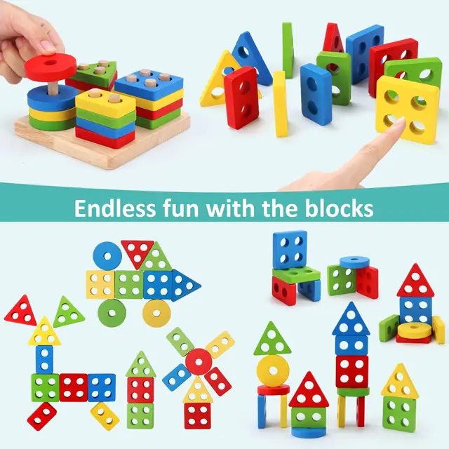 Best Developmental Toys 2 Year Olds  2 Years Baby Educational Toys -  Wooden Toys 1 2 - Aliexpress
