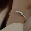 French High Sense Cylindrical Transfer Girlfriends Cuff Bracelet Gothic Girls Fashion Jewelry Party Luxury Accessories For Woman 4