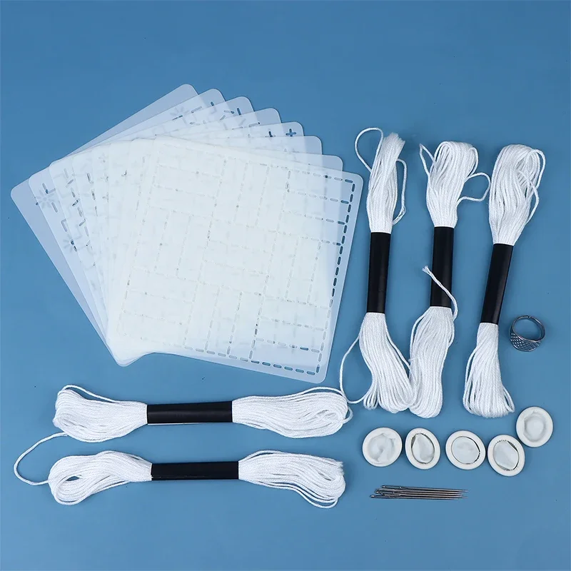 8개/12개 자수 템플릿 DIY 패턴 퀼팅 재사용 가능한 애완동물 스텐실 및 공예용 고품질