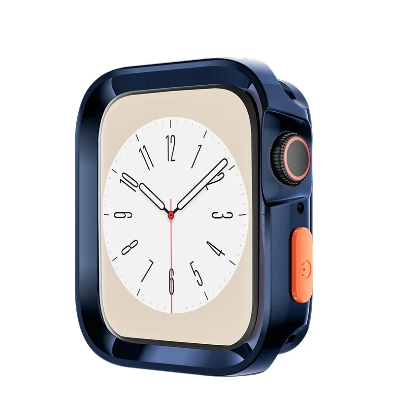 Premium Shockproof TPU Protective Case for Apple Watch - Soft Bumper Cover
