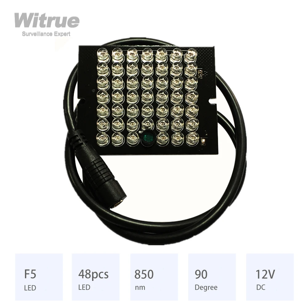 thumbnail image 2 of Mavaol Infrared LED Board, 48 Powerful 850nm IR Lamps, Durable, Robust 2 of 13