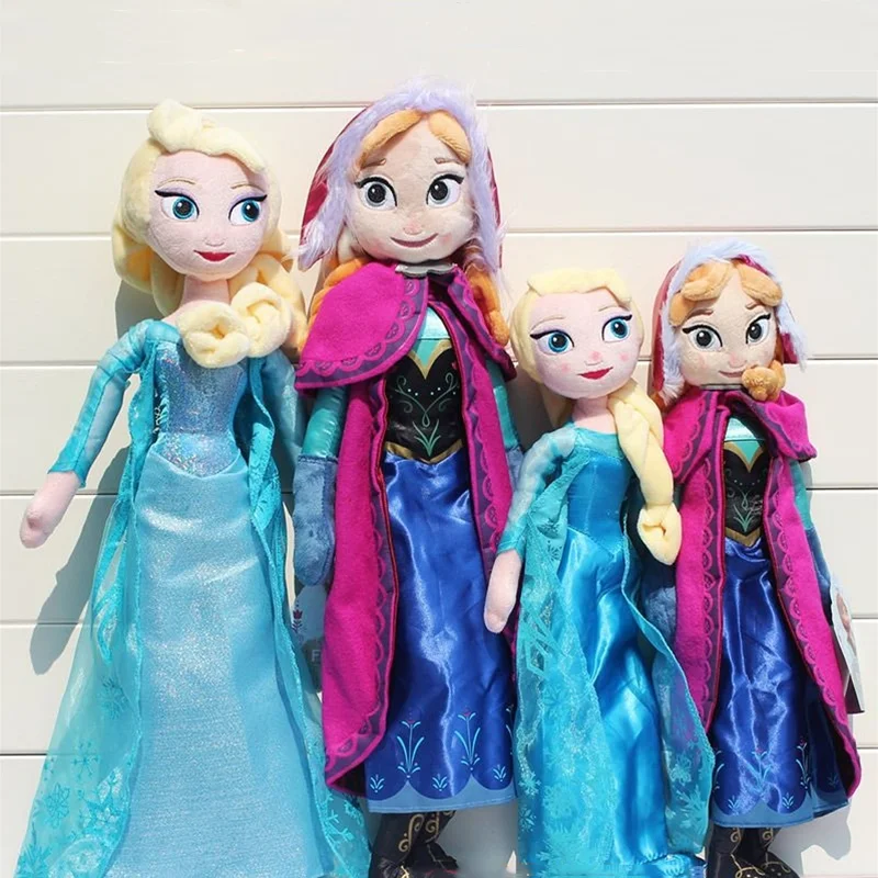 Peluche de Frozen para niñas, muñeco de nieve de la princesa Anna y ...