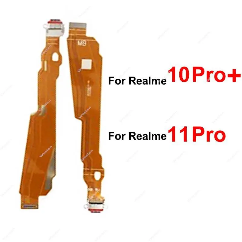 Per Realme 10 Pro Plus 11Pro Dock Di Ricarica Usb Cavo Flessibile Porta Caricabatterie Usb Flex Ribbon Parts