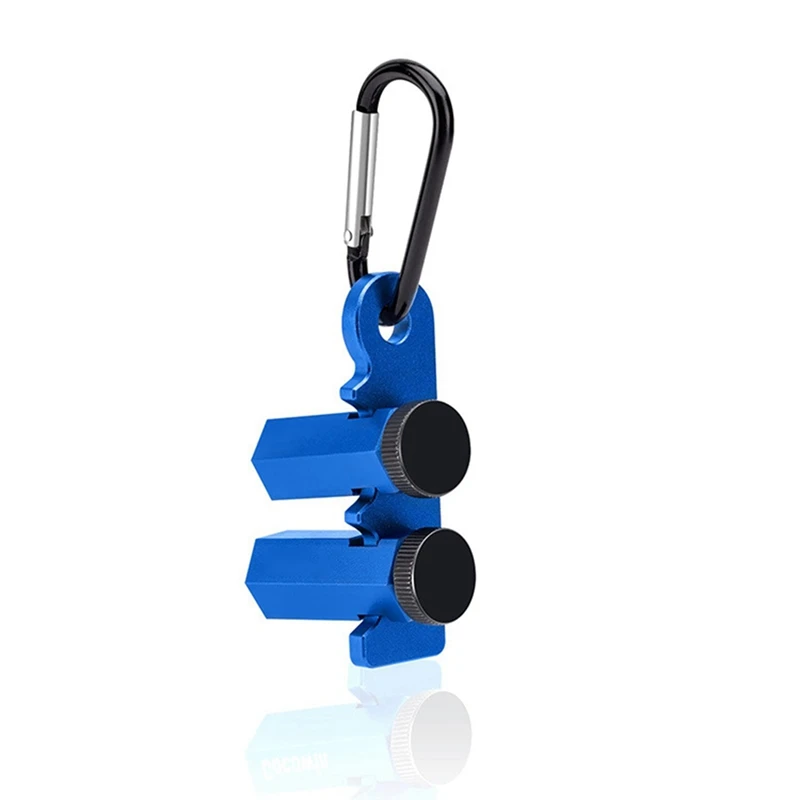 

HOT-Stair Gauges For Framing Square With Holder And Carabiner Stair Gauges Tool For Saw Stair Stringer Layout Tool