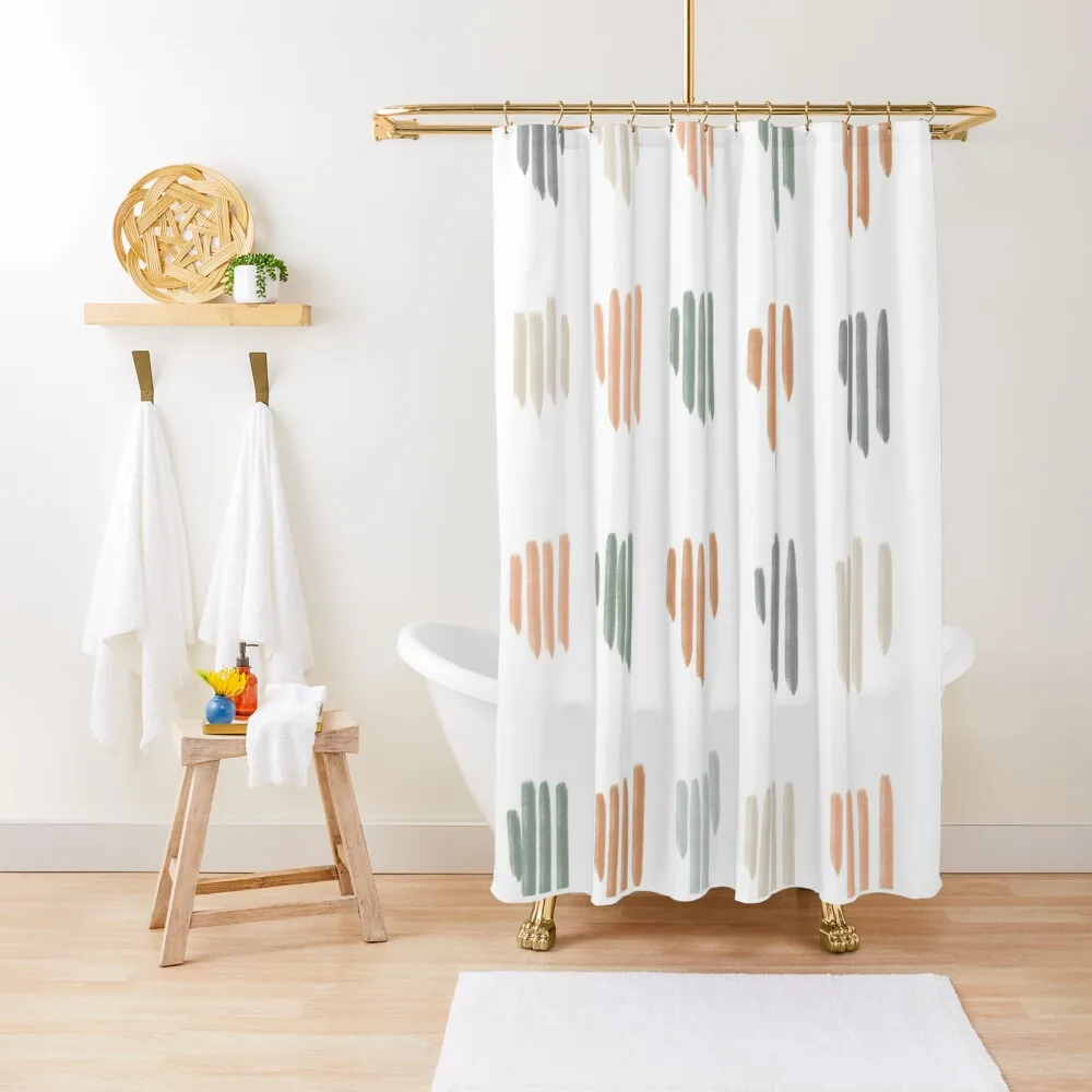 

Modern Line Design Shower Curtain Cute Shower In The Bathroom Luxury Bathroom Shower Bathroom For Curtain