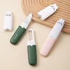 Multifunctional Fruit Knife, 2-in-1 Paring Knife Double Head Peelerz, Stainless Steel Blades for Easy Cleaning 4