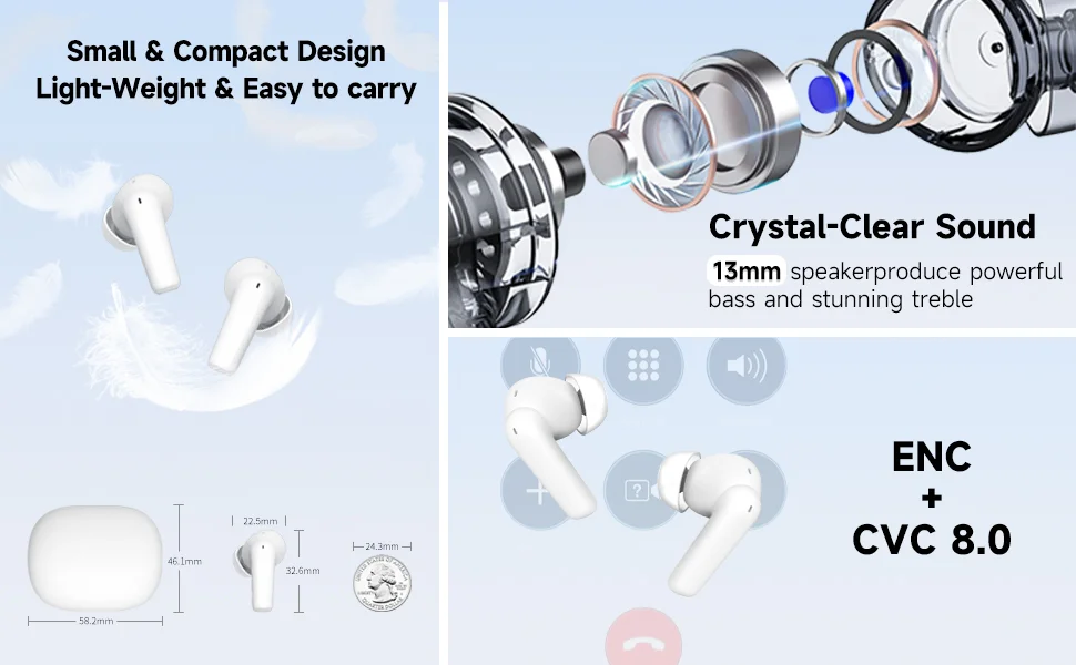 Xiaomi Heyplus Melobuds ANC Wireless Earbuds description image 7