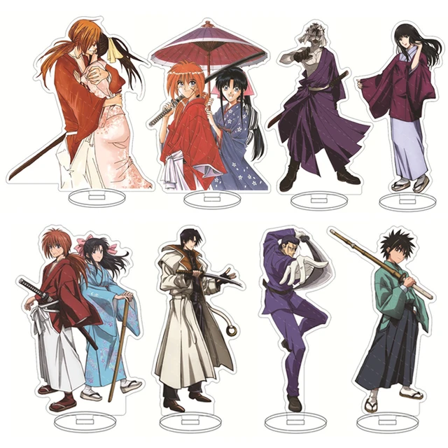 Rurouni Kenshin Anime Stand Action Figure HIMURA KENSHIN Tomoe Yukishiro  Acrylic Standing Model Plate Holder Cosplay Collection - AliExpress