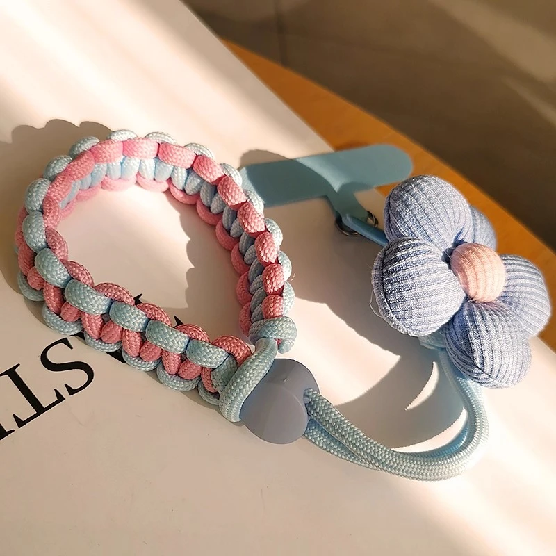 Universal Einstellbare Handy Lanyard Hängende Dekoration Kann Gedragen Werden Twist Seil Anti-verlust Anhänger Handgelenk Kurze Straps Band – Detail 14