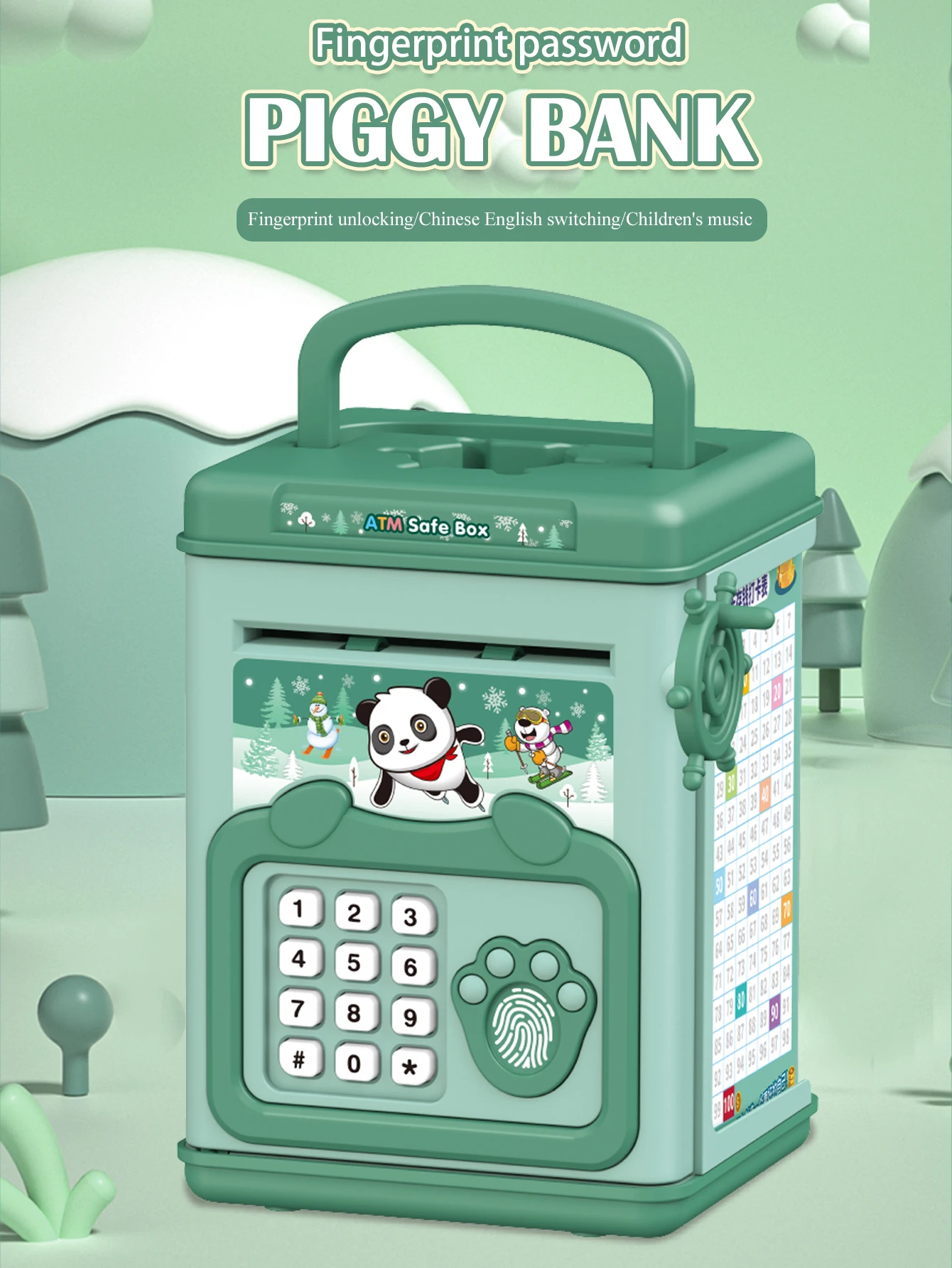 Salvadanaio elettronico per bambini con password e sicurezza_voghion.com
