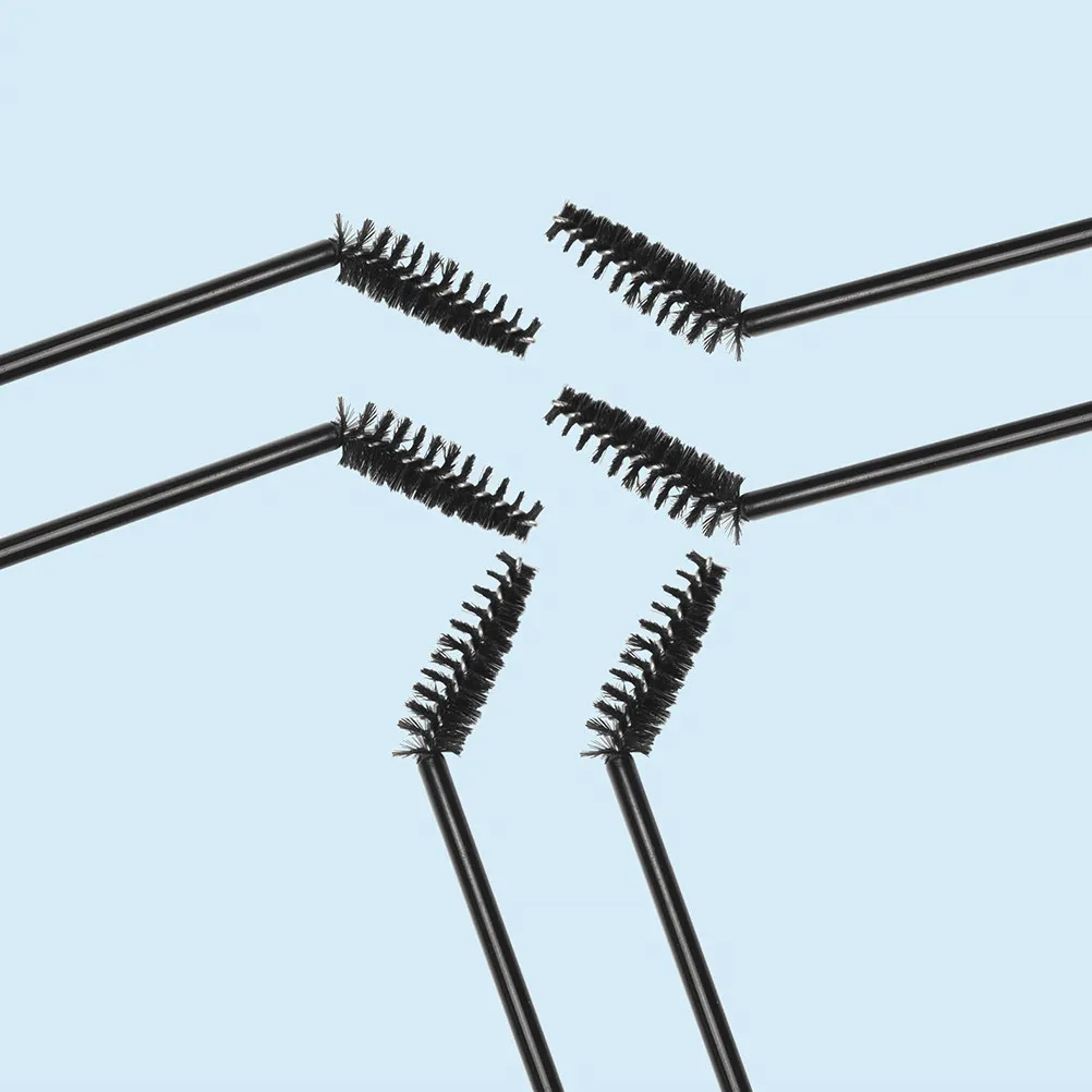 50Pcs 일회용 속눈썹 브러쉬 눈썹 브러쉬 휴대용 메이크업 도구 여행용 속눈썹 어플리케이터 메이크업 용품 살롱 도구