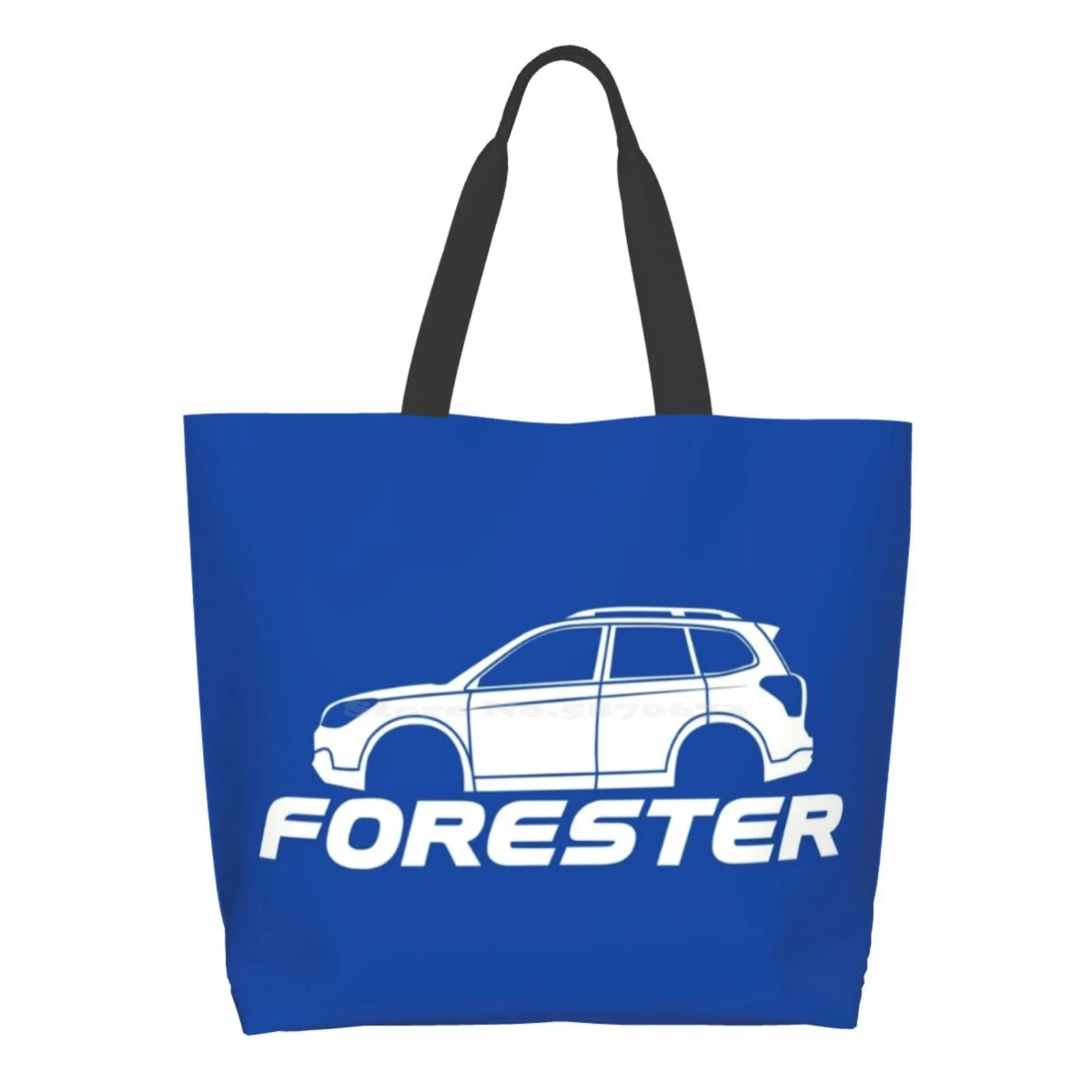 

Forester Large Size Reusable Foldable Shopping Bag Car Truck Off Road Forester Outback Rally Dirt 4 4 Allwheel Boxer Engine Suv