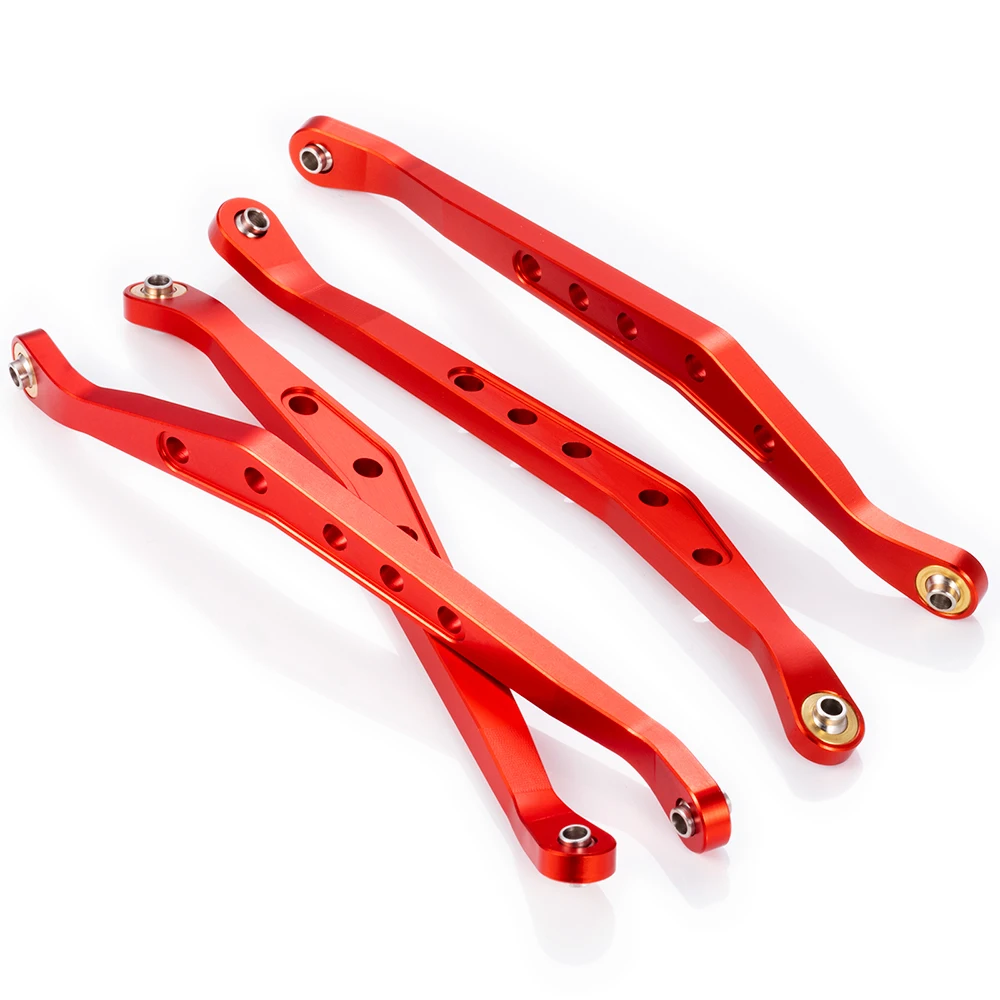 Axspeedアルミ合金アッパー & 下サスペンションリンクリンケージセット