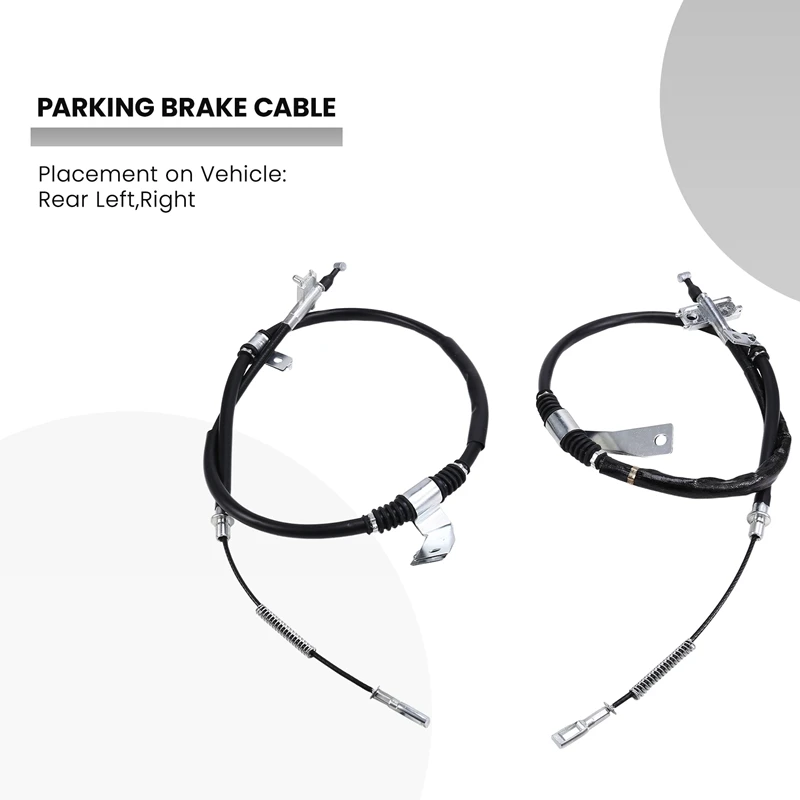 Car Rear Parking Brake Cable 4901032203 , 4902032203 For Ssangyong Actyon / Korando Sports