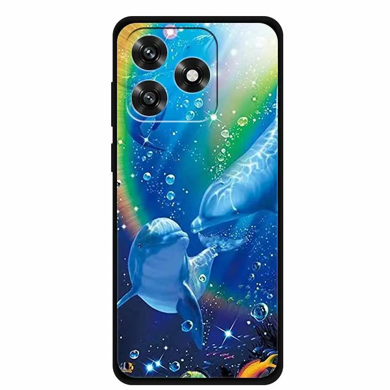 Luxury Soft Silicone Shockproof Protective Phone Case, 6.74