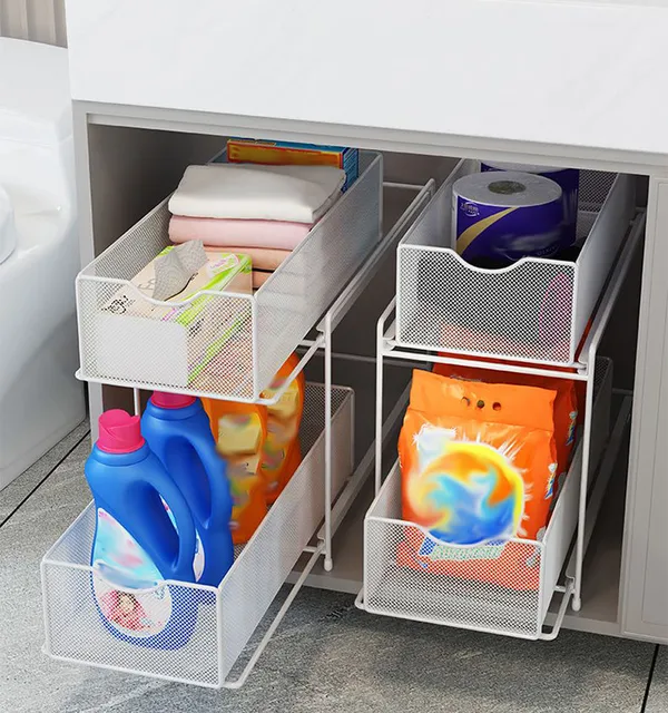 욕실과 주방 공간의 절약 및 정리에 필수!