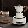 220V Electric Ceramic Stove Coffee Stove Portable Outdoor Coffee Heater 7 Gear Adjust Electric Tea Stove Hot Plate Water Boiler 2