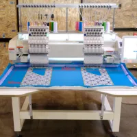 Lewanjoy Two Head 600*600mm Abagda African Clothing for Man Embroidery Machine for abagda and large clothing embroider
