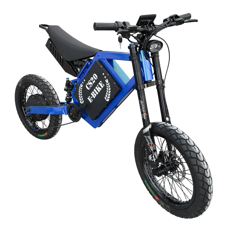 Cs20 72V Electric Bicycle EBIKE 12000w Motorbike Pitbike Electric Dirt Bike