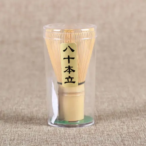 [GRANDNESS] 80 Pondate White Bamboo Chasen * Matcha Whisk Japanese Matcha Bamboo Whisk for Preparing Green Tea Tea
