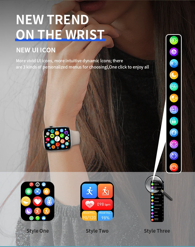 Original Smartwatch Series 7 HW37plus NFC Bluetooth Call Custom Dial 1.82 Inch 320*380 Full Touch Smart Watch Men Women