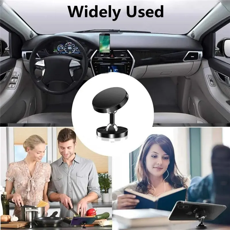 Magnetic Dashboard Car Phone Holder Stand and Mount