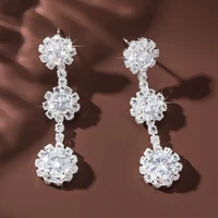 2PC Women’s Fashion Trend DIY Pearl Petal Ball Earrings Outdoor Travel Carnival Banquet Party Holiday Dressing Gifts