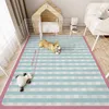 VIKAMA Pet Waterproof Carpet, Cat And Dog Feeding Mat, Home Decoration, Anti-Slip And Splash-Proof Dog Food, Cat Cage Floor Mat 2