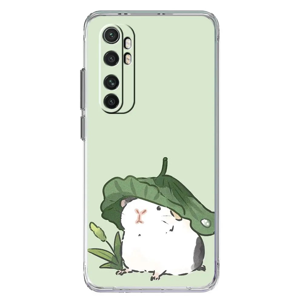 Clear Guinea Pig Cute Animal Phone Case Cover