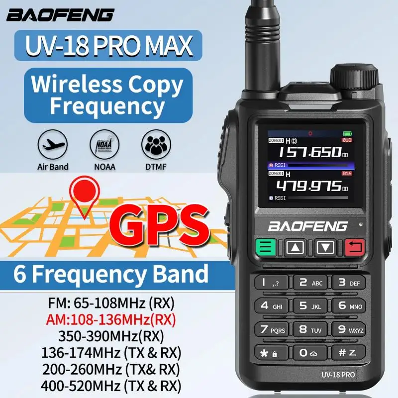 Рисунок 2 - Рация Baofeng UV18 Pro с GPS