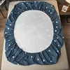 100% Waterproof Mattress Covers Protector Adjustable Non-slip Bed Fitted Sheet With Elastic Band for  90/150/180x200 5