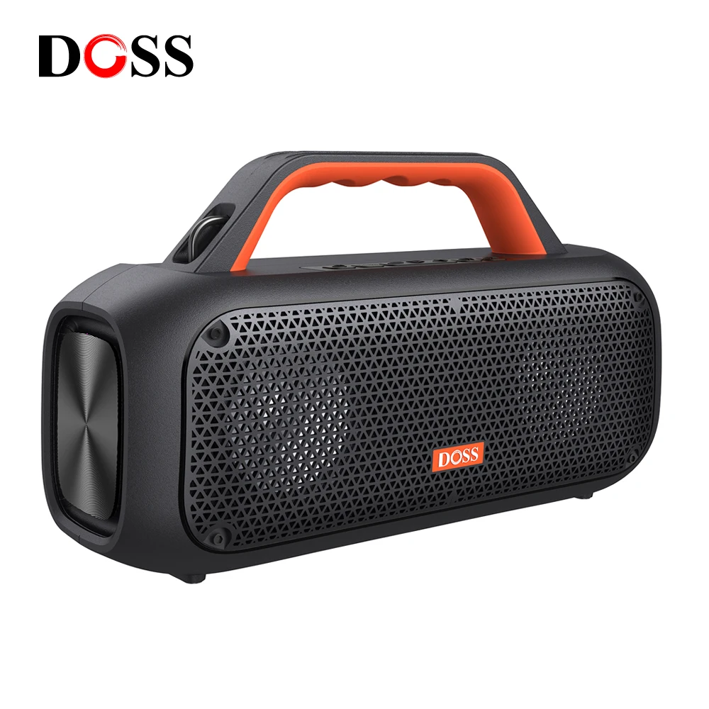 DOSS Portable Bluetooth Speaker Outdoor IPX6 Waterproof Sound Box 10400 mAh 60W Powerful Stereo Bass Subwoofer Wireless Speakers