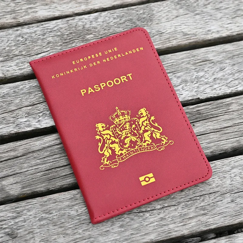 Travel Essentials Nederland Passport Cover Netherlands Passport Cover for documents Passport Nederlanden Paspoorthoesj - 2