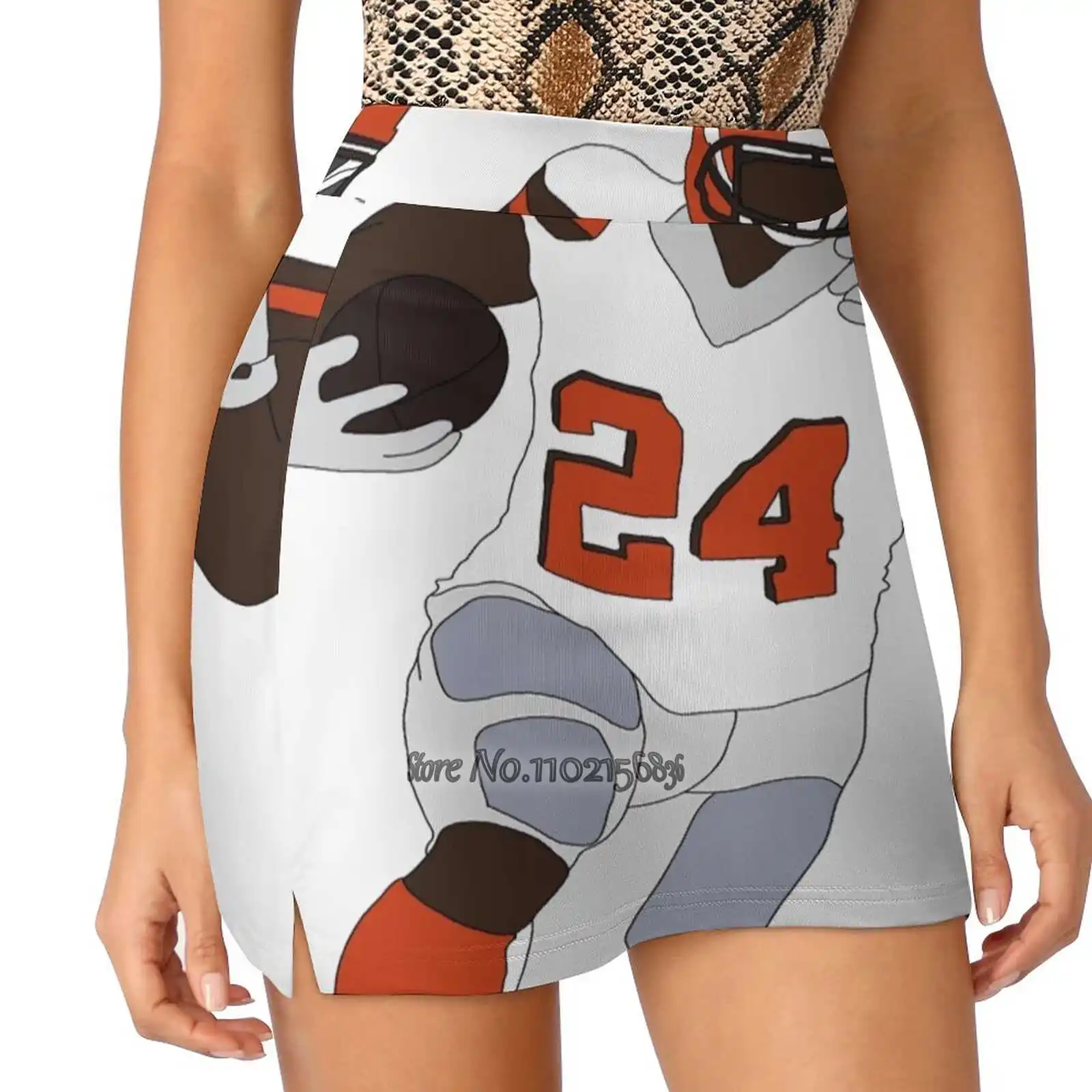 Nick Chubb #24 Gonne Da Tennis Da Donna Golf Badminton Pantskirt Sport Phone Pocket Skort Phone Case Sheet Etsy Funny Swag Fai Da Te