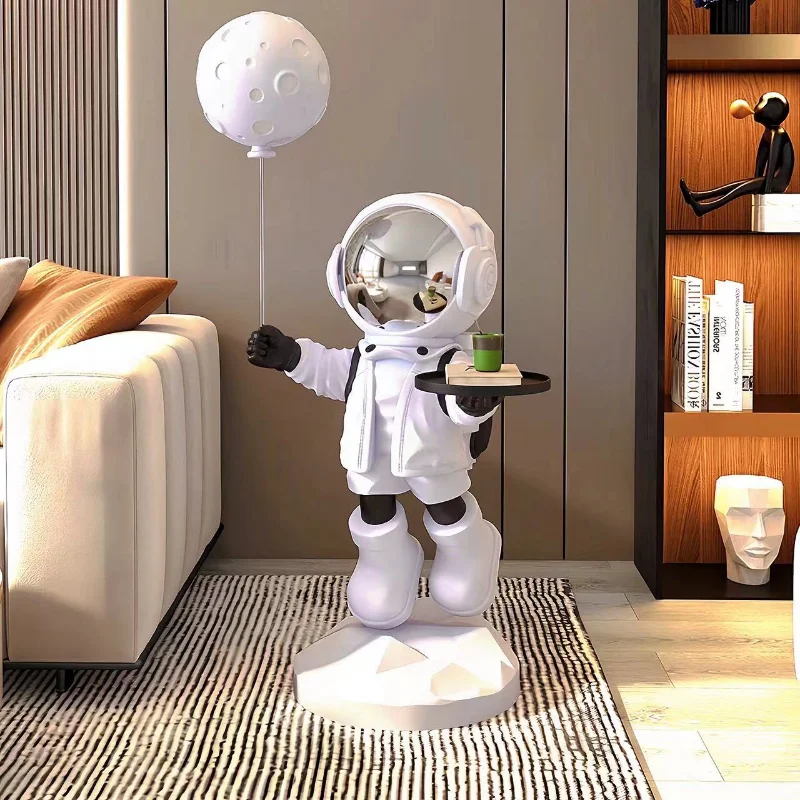 Large Creative Astronaut Astronaut Floor-standing Storage Ornaments, Smart Home Decorations, Bluetooth Speaker Functions 4