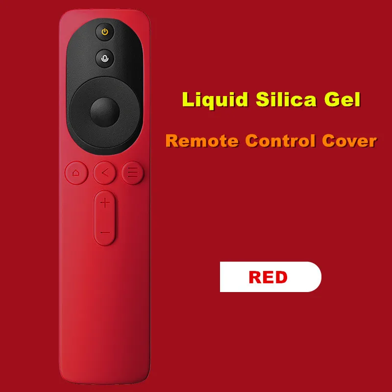 Silicone Dustproof Shock-resistant Remote Control Cover for Xiaomi TV Mi 4A 4C 4X 4S Soft Protective Remote Case Bag Shell