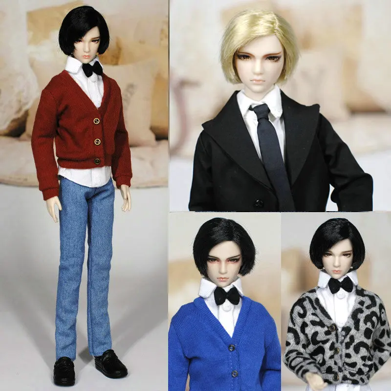 

Handmade 1/6 Bjd Doll Full Set 30cm Male Movable Joint Fashion Ball-jointed Boys Dolls With Clothes Children Toys For Girls Gift