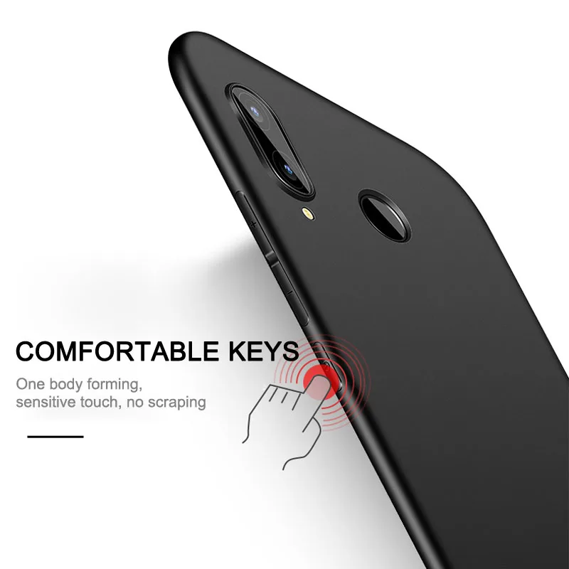 Phone Case Phone Protector Cover For Huawei P Smart+ P Smart + Case Luxury Matte Huawei Nova 3 i 3i Silicone Soft Cover For Smart Plus Back Cover case