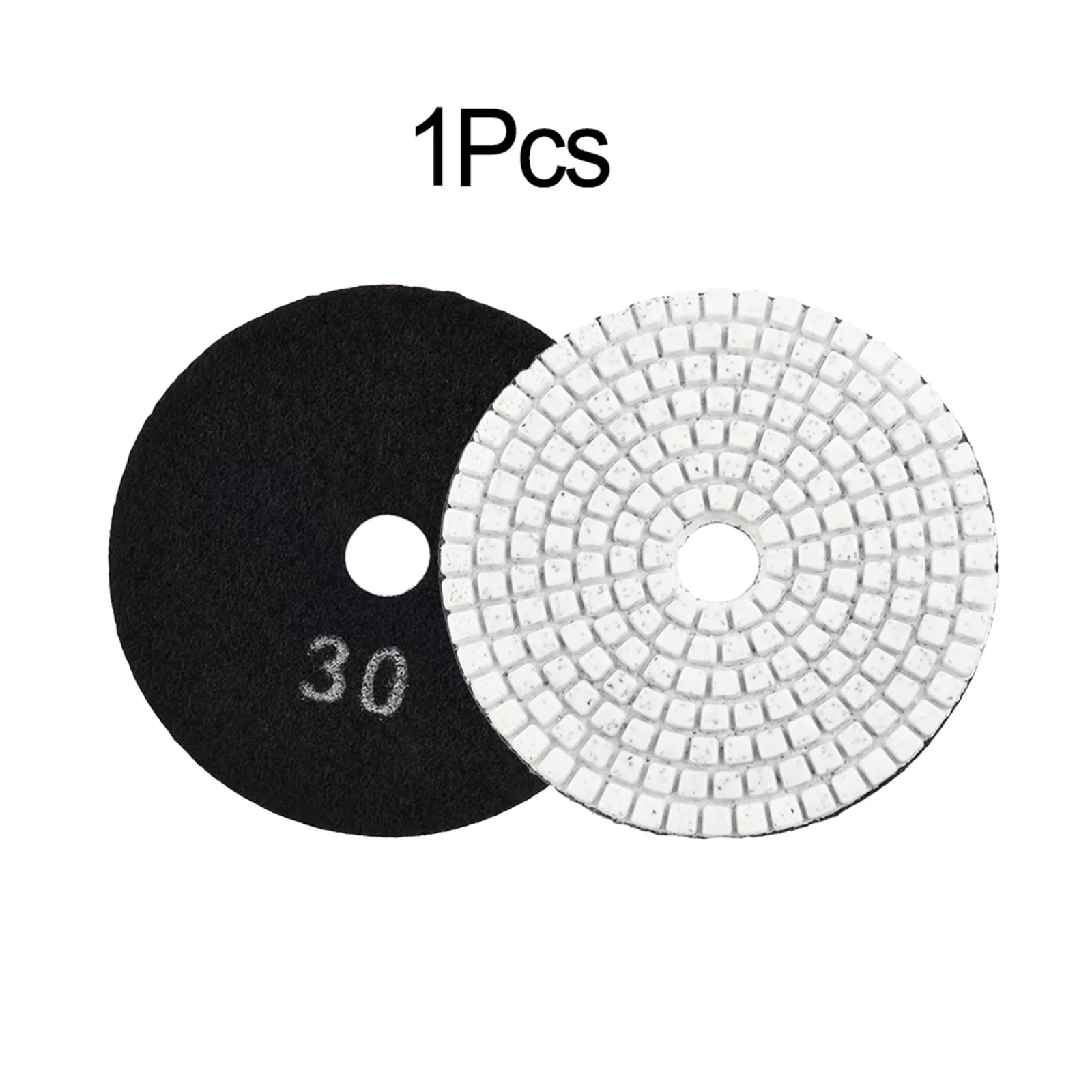 4 Diamond Polishing Pad for Wet/Dry Sanding and Polishing of Granite, Concrete, Marble, Glass, and Stone Surfaces