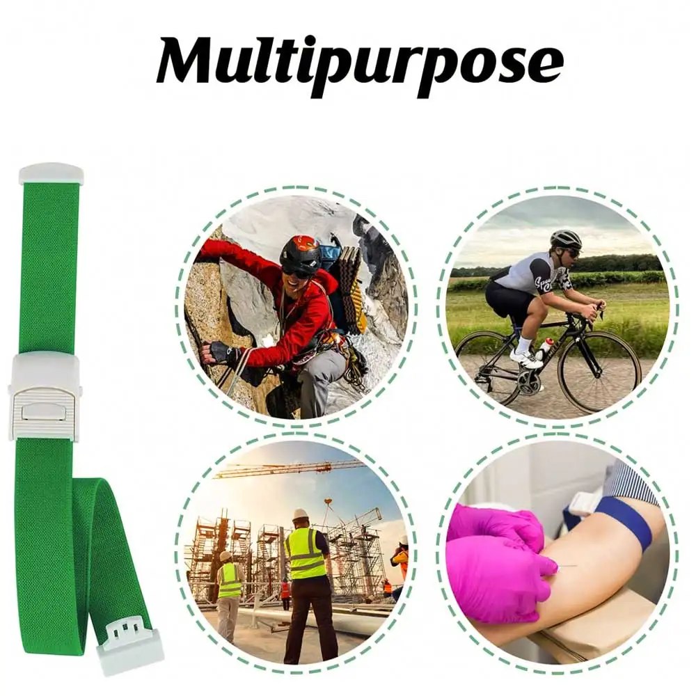 Elastic Quick Release Outdoor Emergency Bandage - 9 Color Options