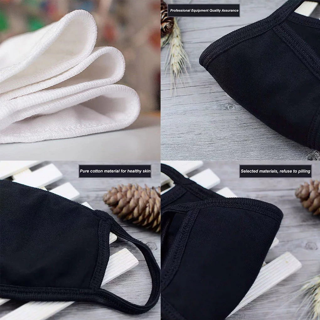 Unisex Dust Proof Windproof Cotton Mouth Mask Breathable Washable Men Women Mask Face Cover Reusable And Eco-Friendly Essential 5